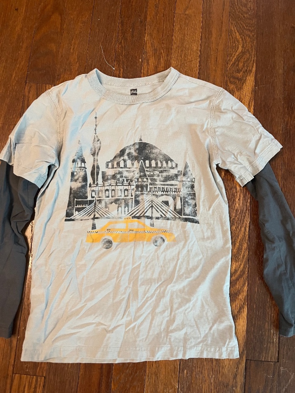 Tea Collection Istanbul long-sleeve two tone shirt